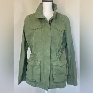 Levi Strauss Levi’s Army Green Field Utility Jacket Cargo Coat 100% Cotton MED